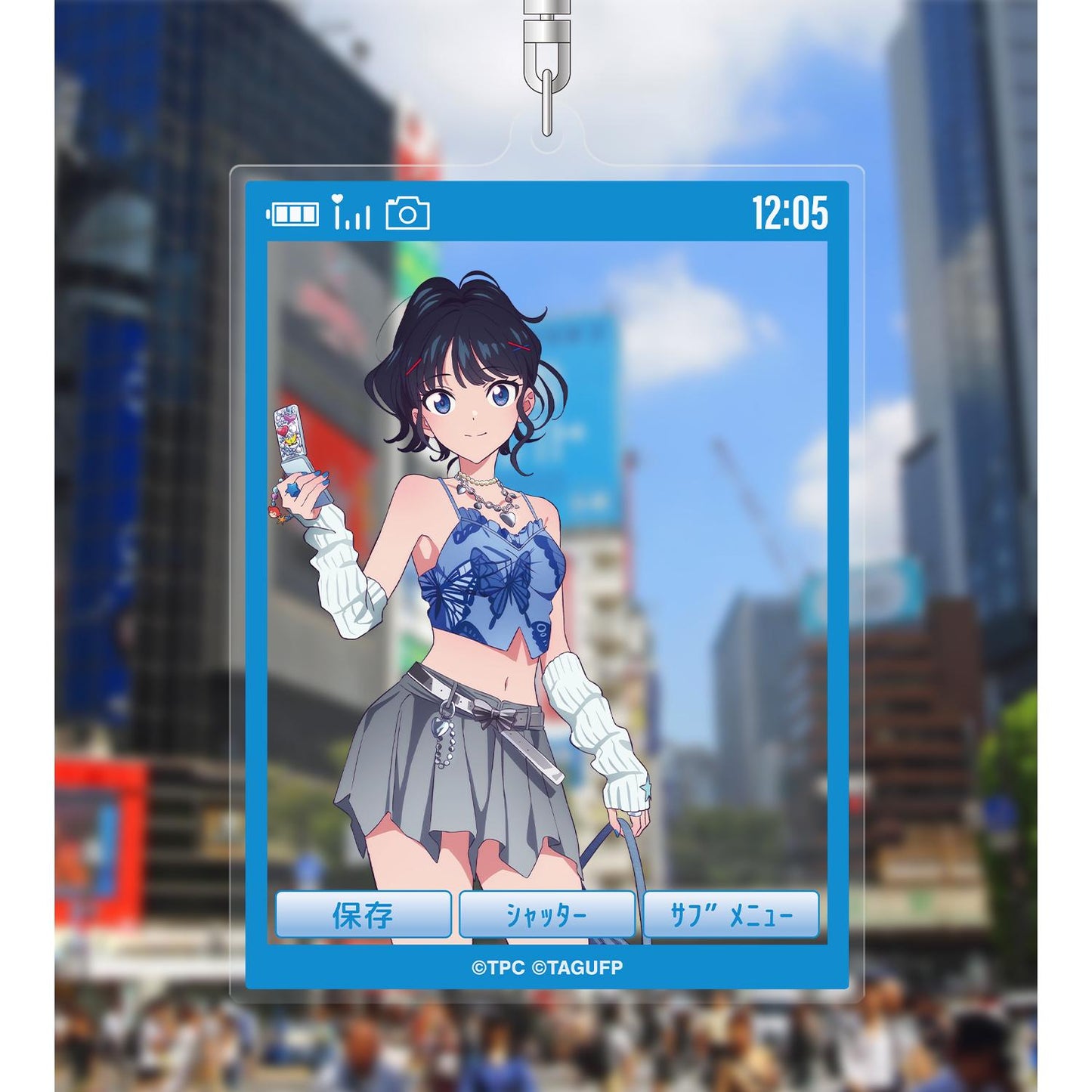 《電光超人古立特》 Universe_新繪 寶多六花 Y2K款 大號亞克力鑰匙扣