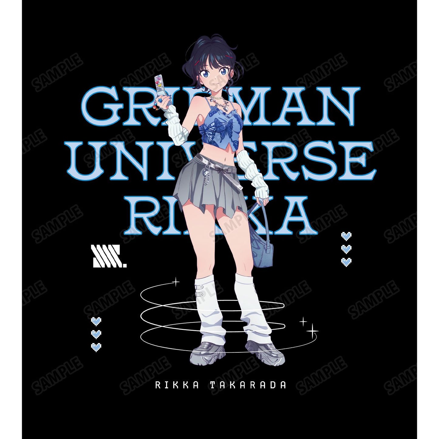 《電光超人古立特》宇宙款（尺碼/XXL）新繪 寶多六花 Y2K風格 男女同款T恤