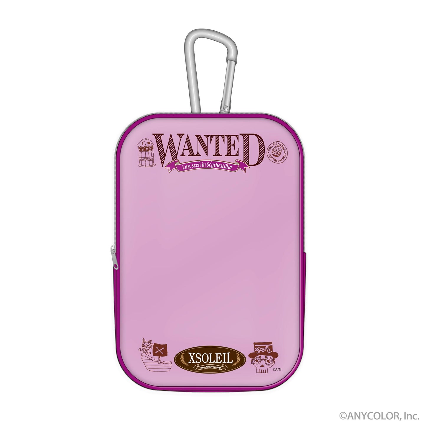 《彩虹社》＿Xsoleil_透明收納包 Doppio Dropscythe