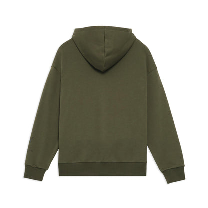 《怪物獵人物語》系列（怪物獵人）_XL碼_PUMA × MONSTER HUNTER衛衣連帽衫_深橄欖綠