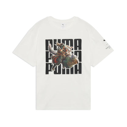 《怪物獵人物語》系列（怪獵）_L碼_PUMA × MONSTER HUNTER 短袖T恤1_白色