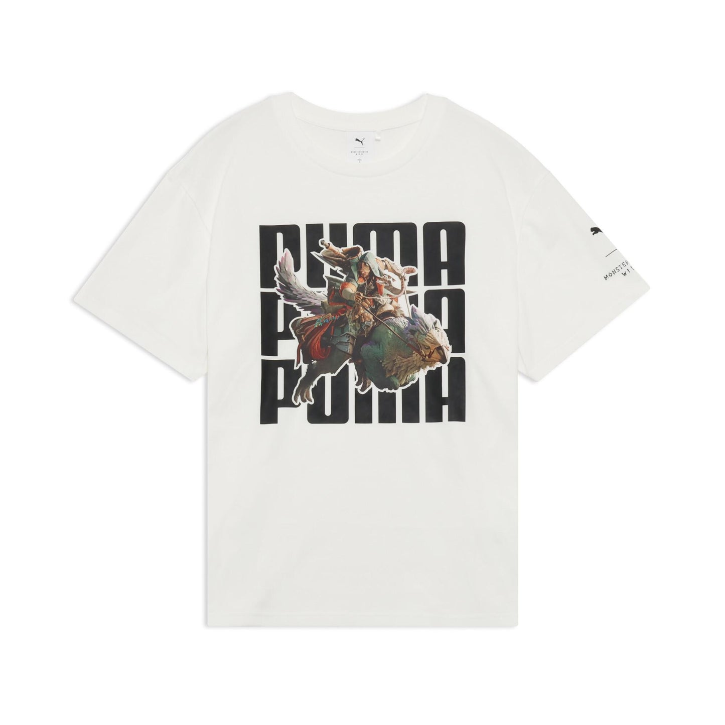 《怪物獵人物語》系列（怪獵）_M碼_PUMA × MONSTER HUNTER 短袖T恤1_白色