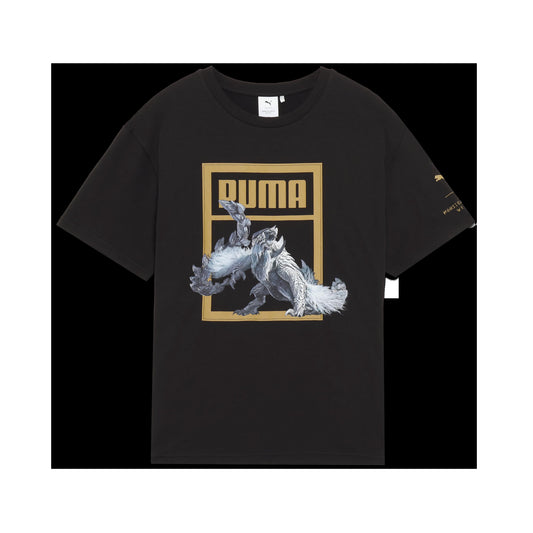 《怪物獵人物語》系列（怪獵）_M碼_PUMA × MONSTER HUNTER SS短袖T恤1_黑色