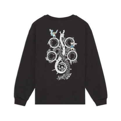 《怪物獵人物語》系列（怪獵）_L碼_PUMA × MONSTER HUNTER 長袖T恤_PUMA黑色