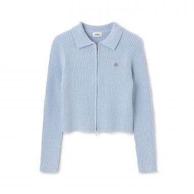 【LTXC】【可水洗】羅紋雙拉鍊開衫