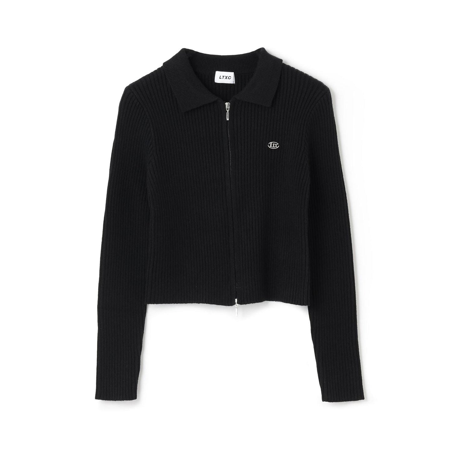 【LTXC】【可水洗】羅紋雙拉鍊開衫