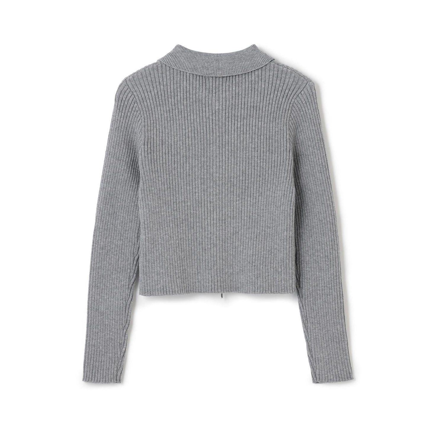 【LTXC】【可水洗】羅紋雙拉鍊開衫