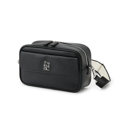 【LTXC】提花織帶翻蓋單肩包