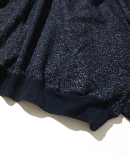 美利奴羊毛+棉混紡毛圈灰色衛衣