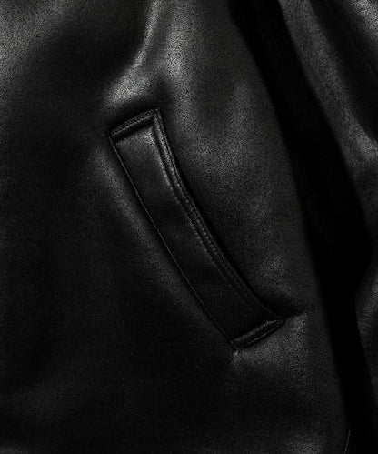 特別款 B-3 仿麂皮羊羔絨夾克