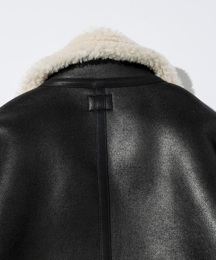 特別款 B-3 仿麂皮羊羔絨夾克