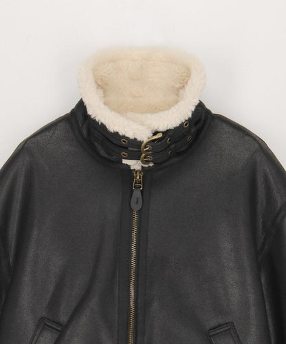 特別款 B-3 仿麂皮羊羔絨夾克