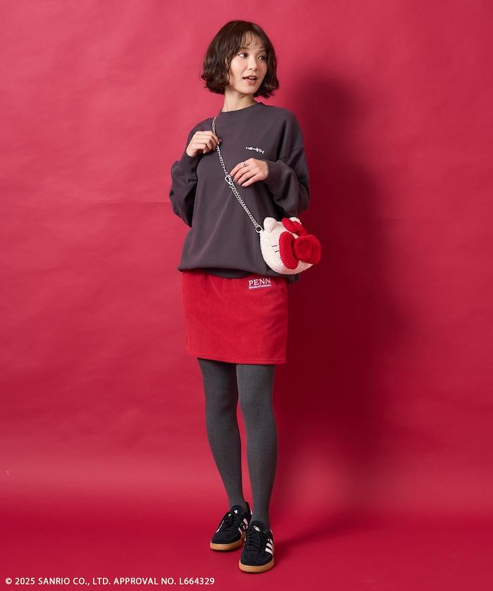 “HELLOKITTY”毛絨斜挎包 鏈條包