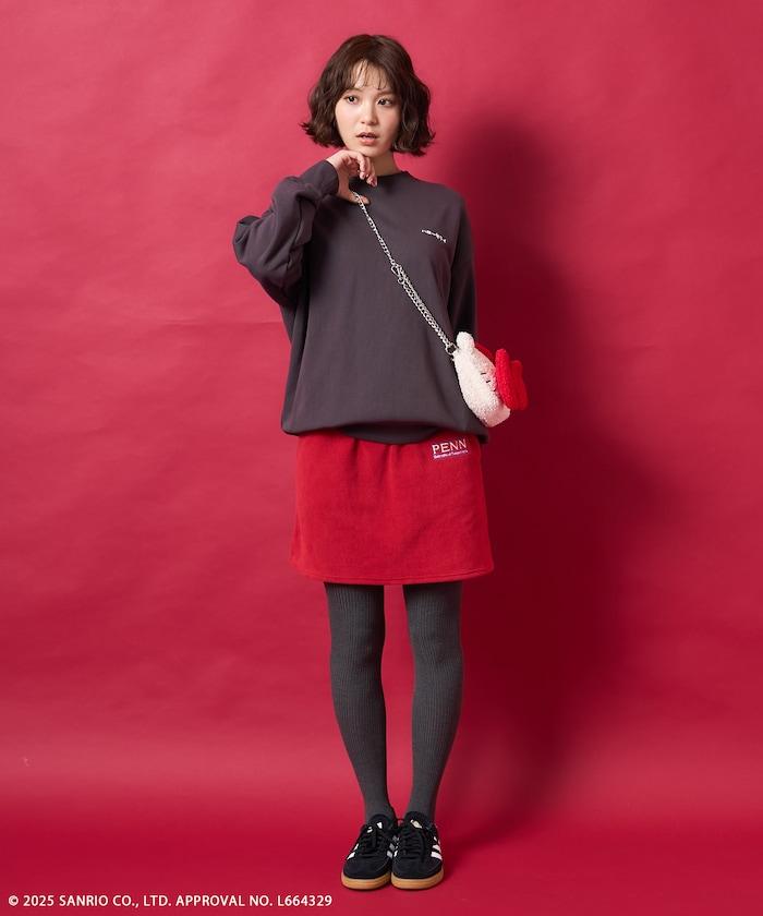 “HELLOKITTY”毛絨斜挎包 鏈條包