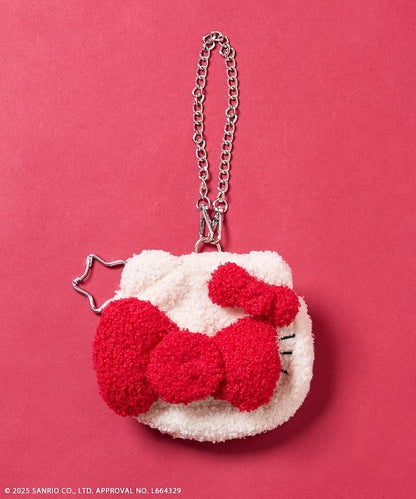 “HELLOKITTY”毛絨收納包