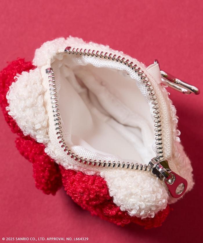 “HELLOKITTY”毛絨掛飾收納包
