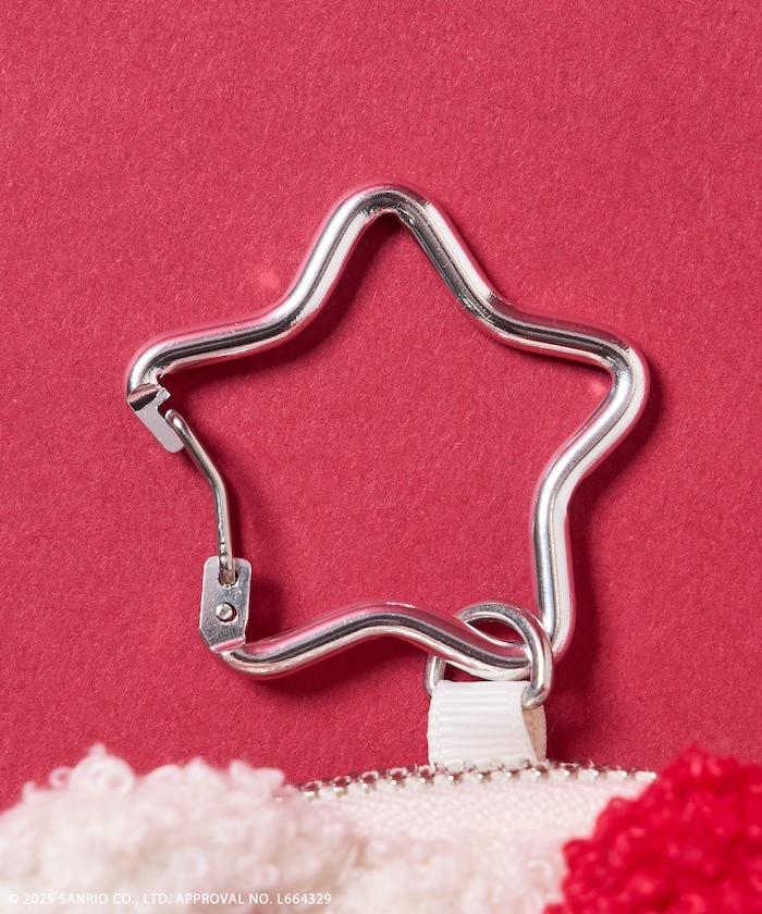 “HELLOKITTY”毛絨掛飾收納包