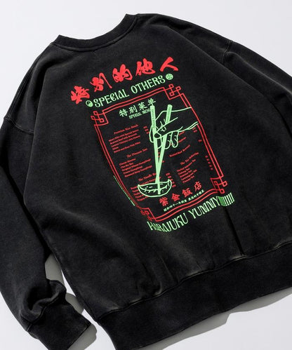 SPE × 紫金飯店 × FREAK'S 夜光背部印花圓領衛衣