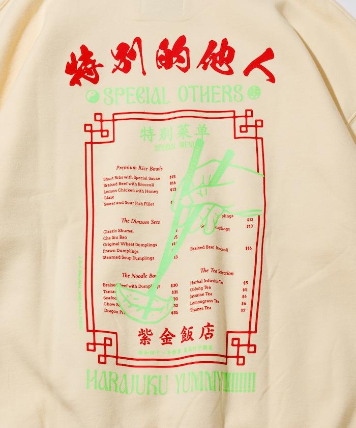 SPE × 紫金飯店 × FREAK'S 夜光背部印花圓領衛衣