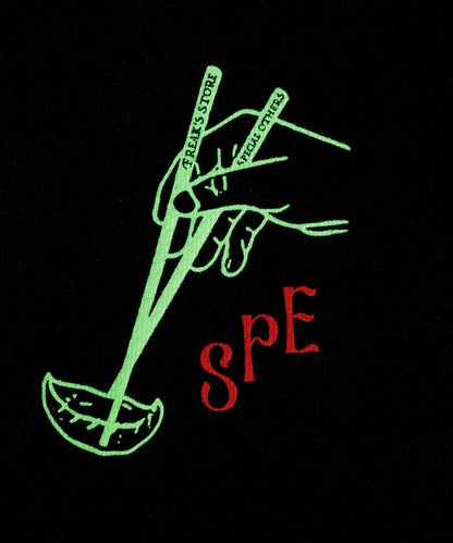 SPE × 紫金飯店 × FREAK'S 夜光背部印花圓領衛衣