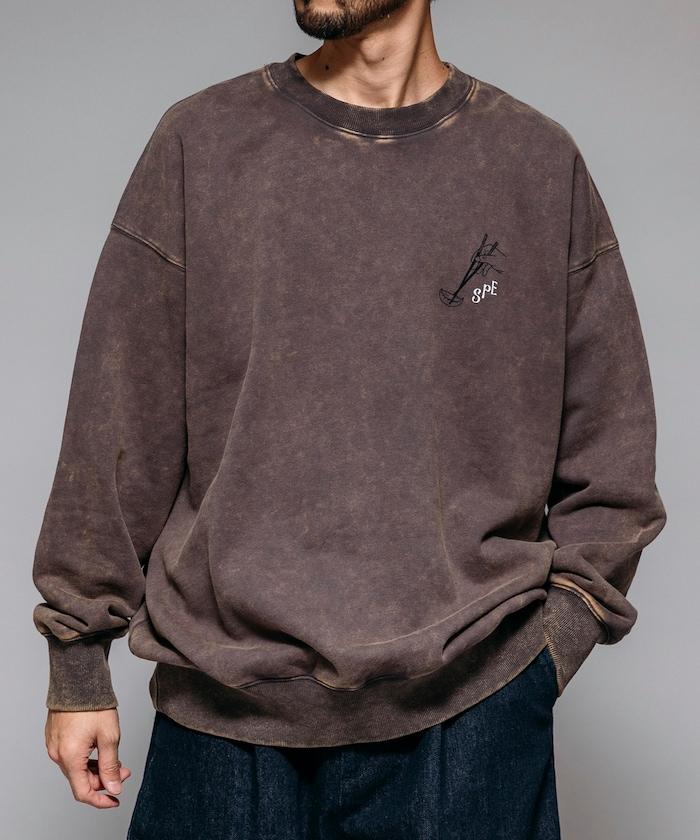 SPE × 紫金飯店 × FREAK'S 夜光背部印花圓領衛衣