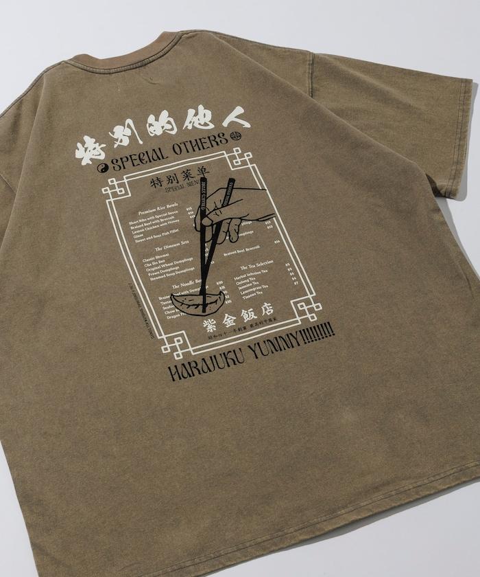 SPE × 紫金飯店 × FREAK'S 夜光背部印花圓領T恤