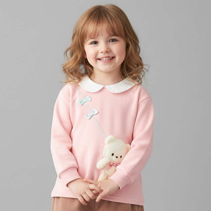 帶領熊造型斜挎包衛衣