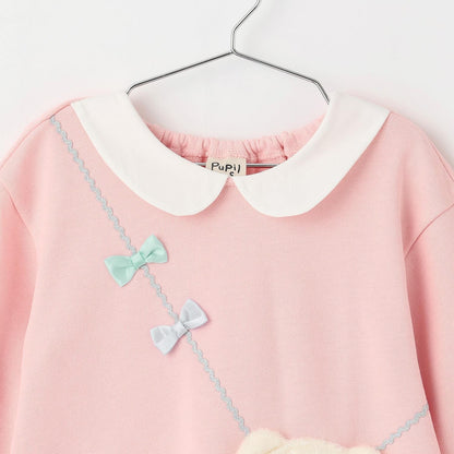 帶領熊造型斜挎包衛衣