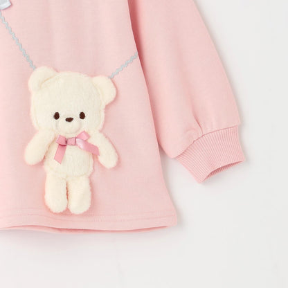 帶領熊造型斜挎包衛衣