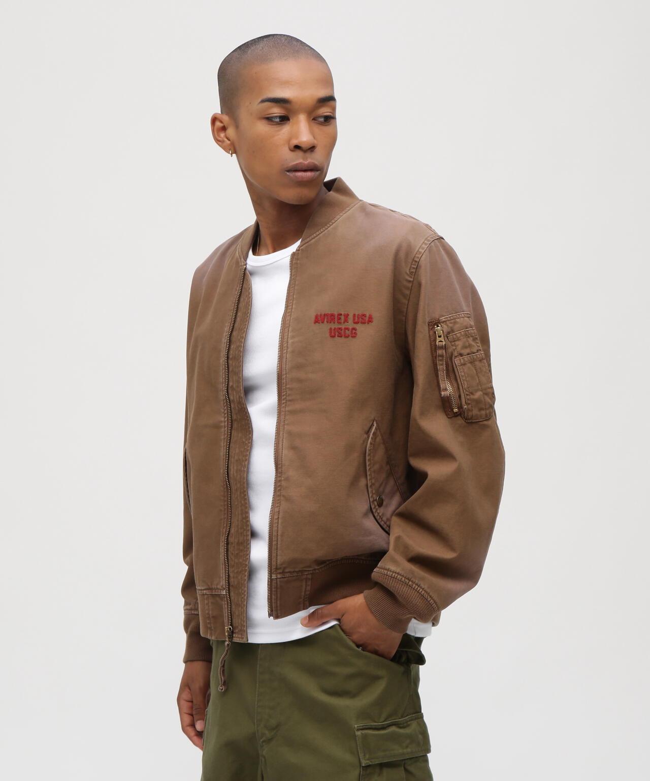 棉質輕薄MA-1 “U.S.COAST GUARD”