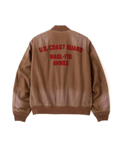棉質輕薄MA-1 “U.S.COAST GUARD”