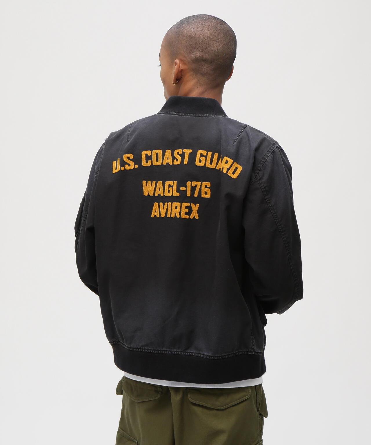 棉質輕薄MA-1 “U.S.COAST GUARD”
