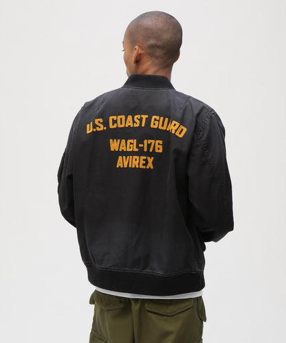 棉質輕薄MA-1 “U.S.COAST GUARD”