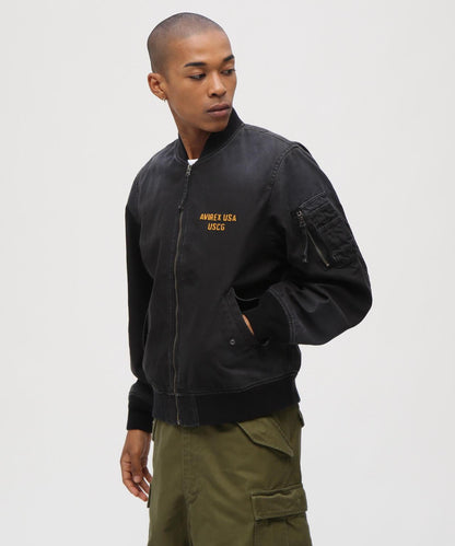 棉質輕薄MA-1 “U.S.COAST GUARD”