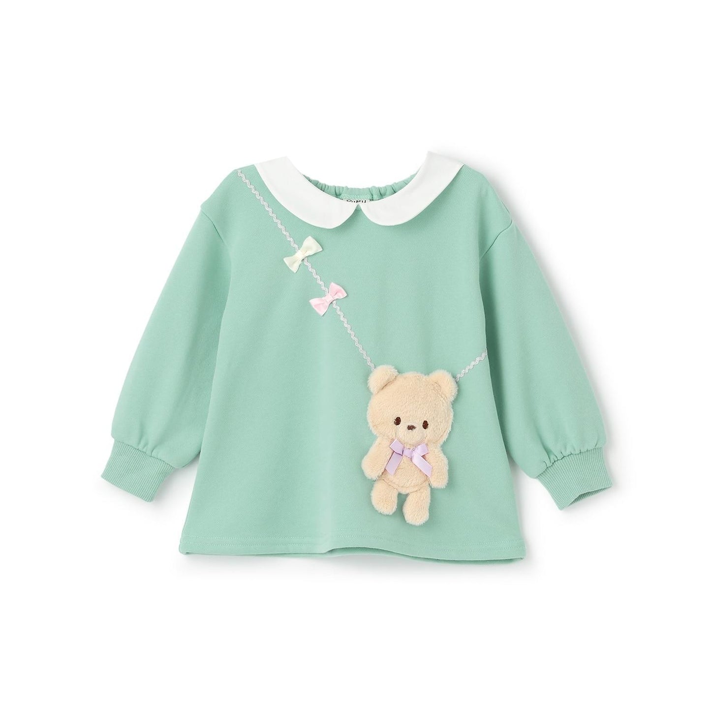 帶領熊造型斜挎包衛衣