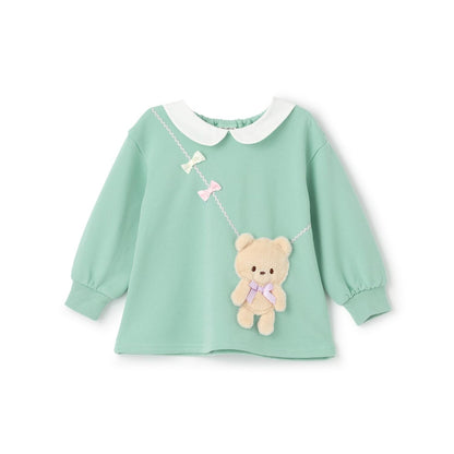 帶領熊造型斜挎包衛衣