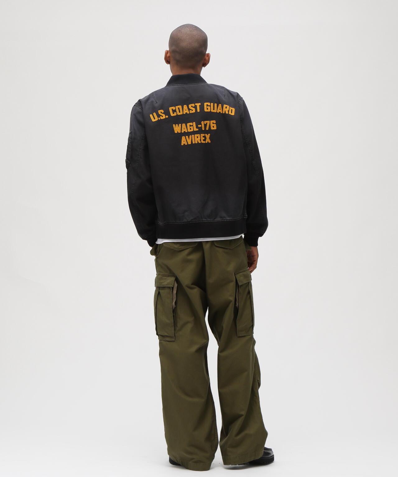 棉質輕薄MA-1 “U.S.COAST GUARD”