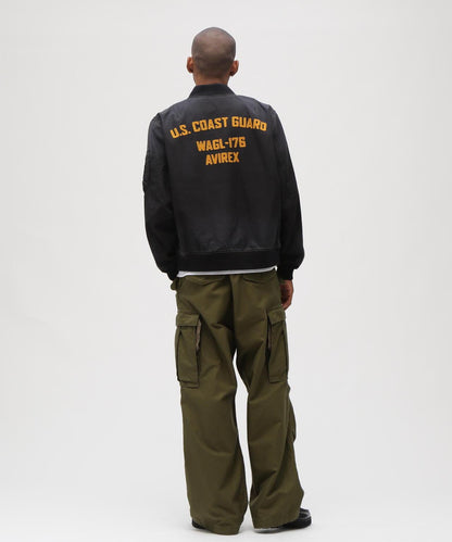 棉質輕薄MA-1 “U.S.COAST GUARD”