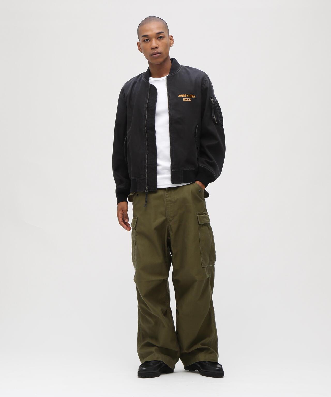 棉質輕薄MA-1 “U.S.COAST GUARD”