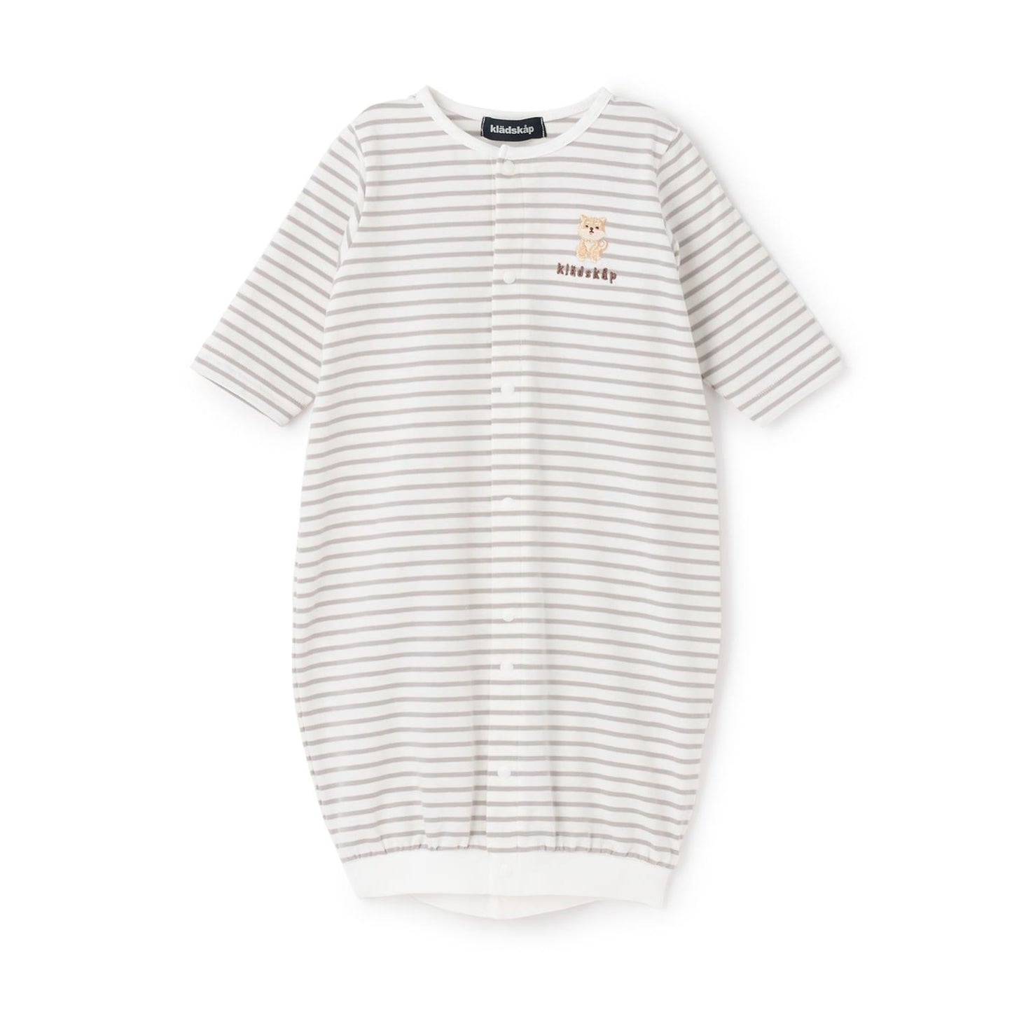 動物圖案條紋兩用連體衣