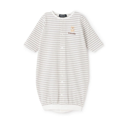 動物圖案條紋兩用連體衣