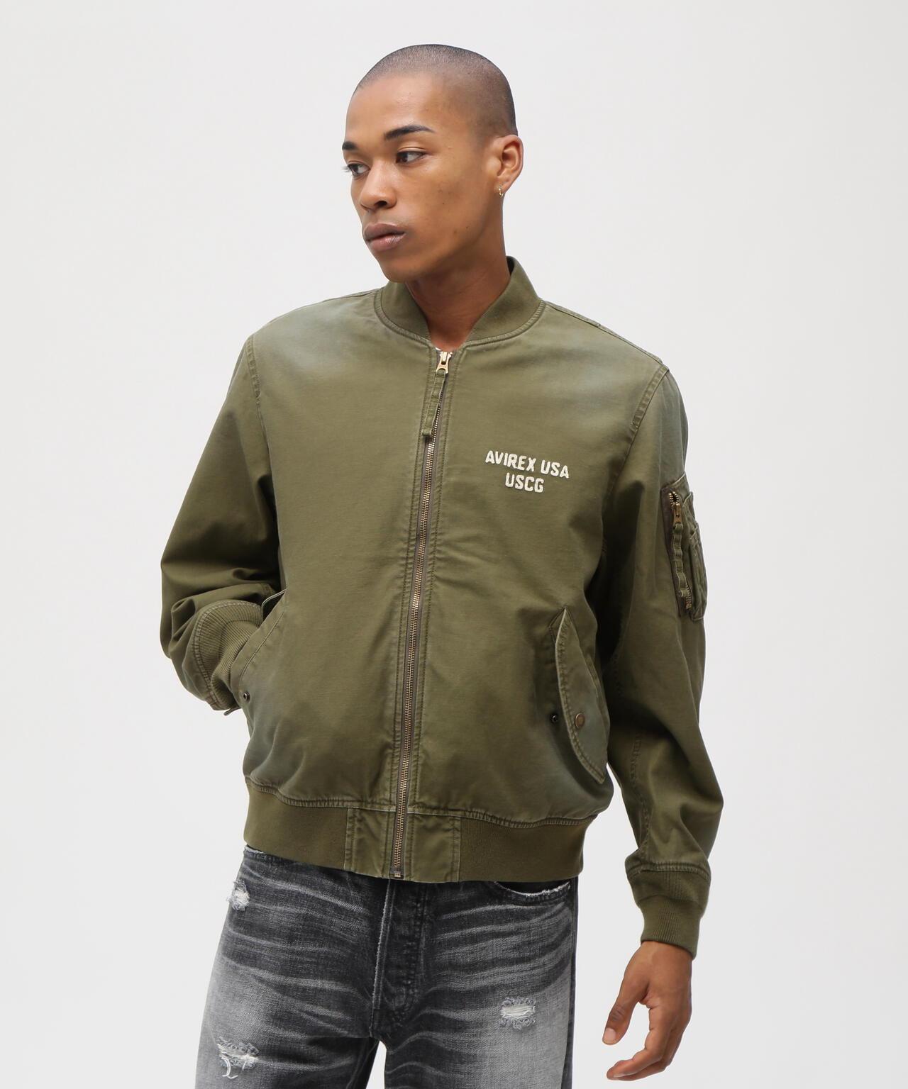 棉質輕薄MA-1 “U.S.COAST GUARD”