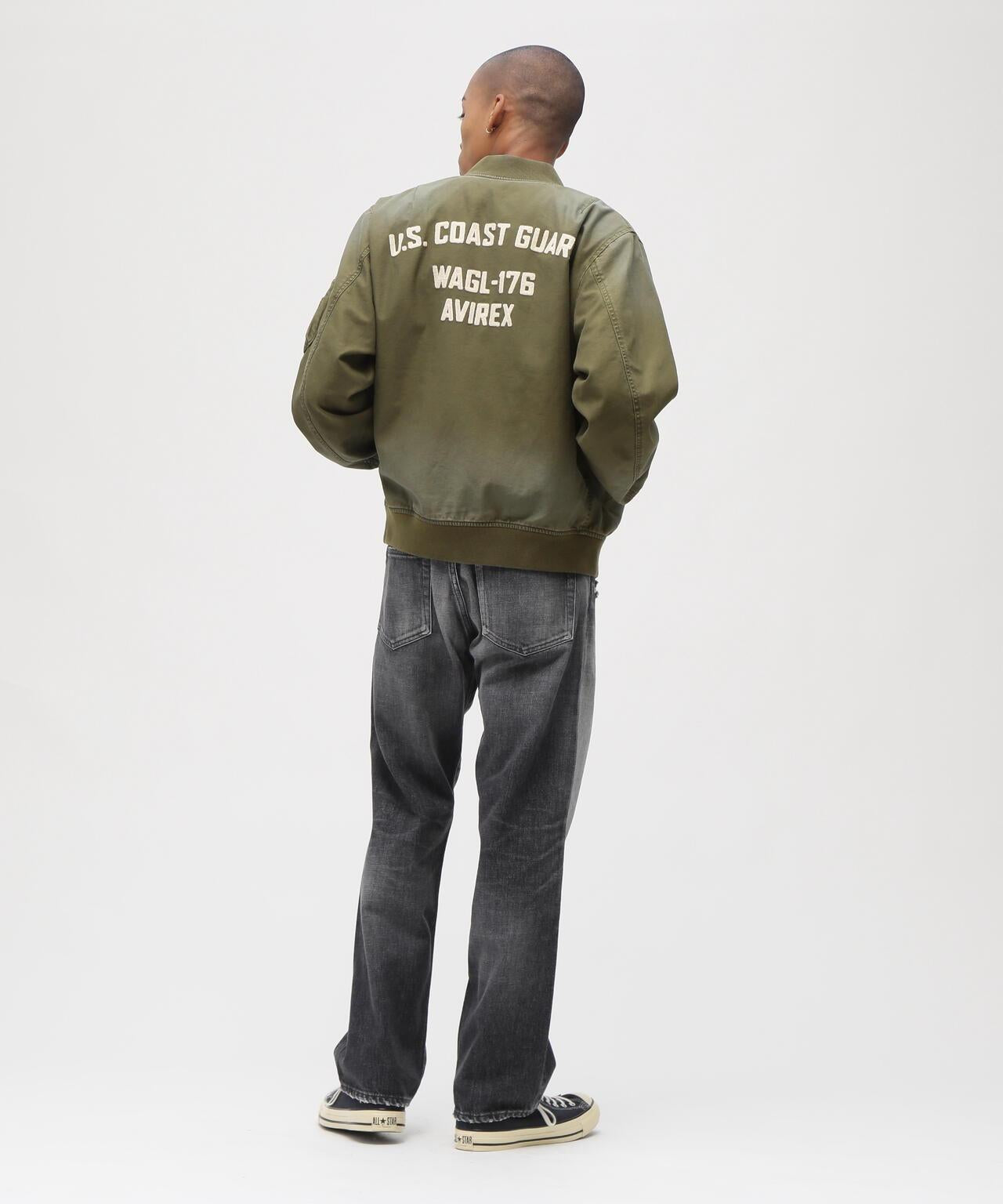 棉質輕薄MA-1 “U.S.COAST GUARD”