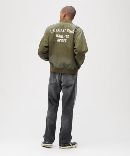 棉質輕薄MA-1 “U.S.COAST GUARD”