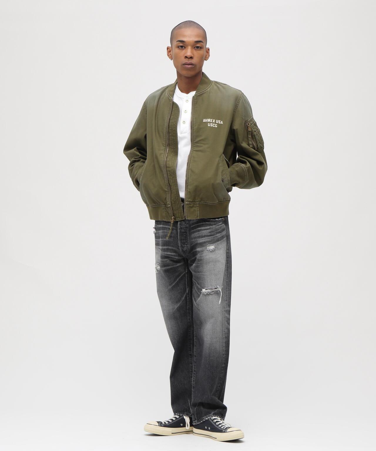 棉質輕薄MA-1 “U.S.COAST GUARD”