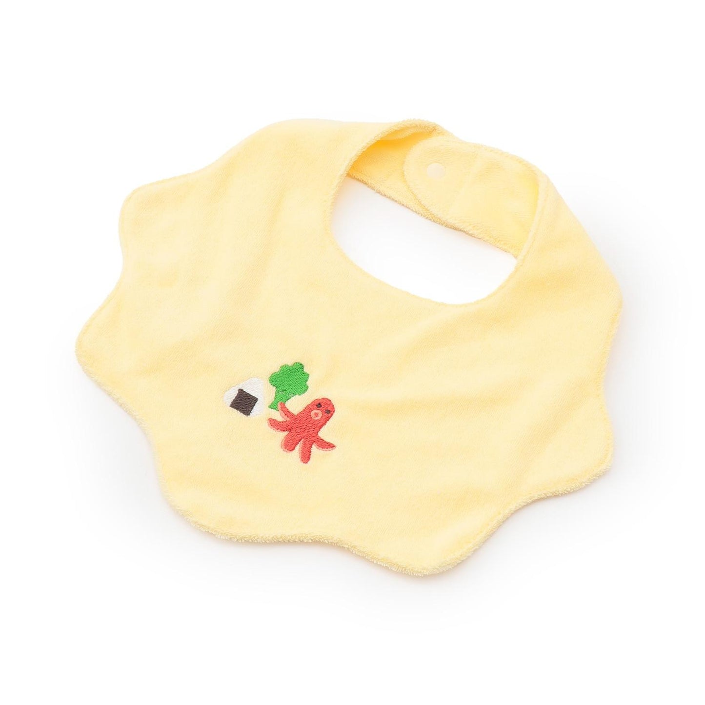 刺繡鏤空花邊圍兜