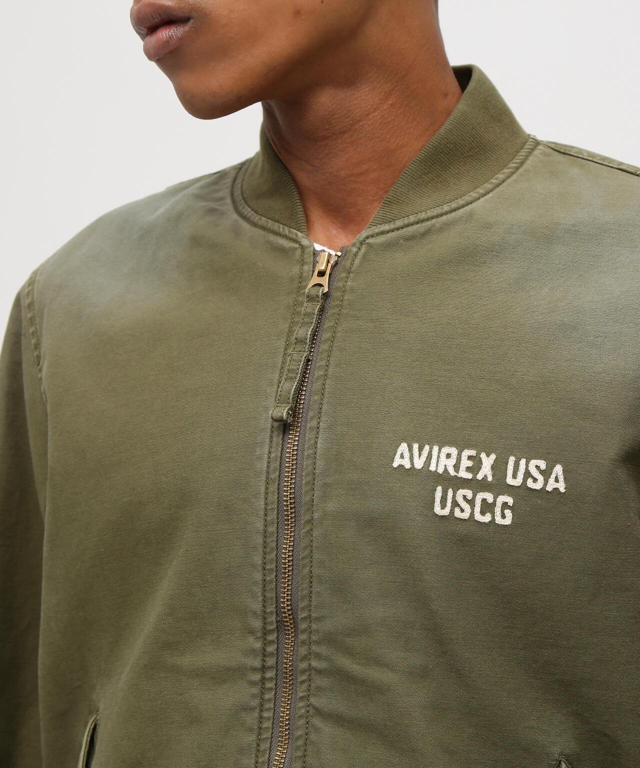 棉質輕薄MA-1 “U.S.COAST GUARD”