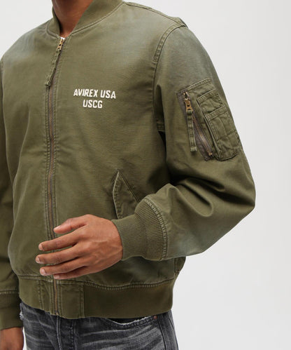 棉質輕薄MA-1 “U.S.COAST GUARD”