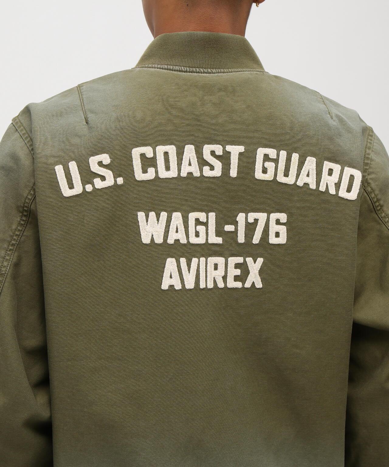 棉質輕薄MA-1 “U.S.COAST GUARD”