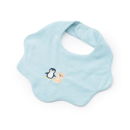 刺繡鏤空花邊圍兜